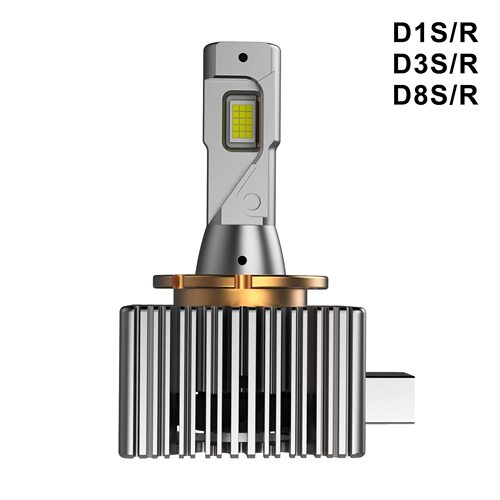 2023新款A12汽车大灯D系列直插替换原车HID灯泡无损安装D1SD3S