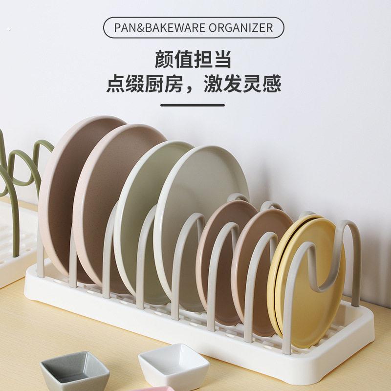 厨房碗碟置物架碗盘筷子水杯收纳架托沥水架收纳筐家用陈列展示架