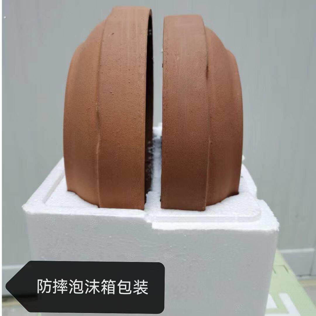 2个装陶瓷巢盆陶瓷鸽窝鸽子窝孵化盆蛋盆配对盆巢盆草窝赛鸽信