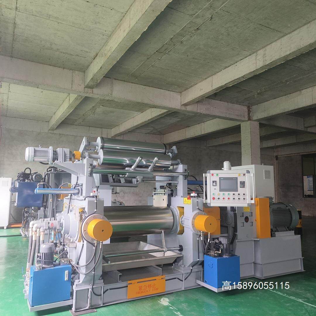 18XK-450寸X5K40两辊橡出开炼机胶片带胶调距