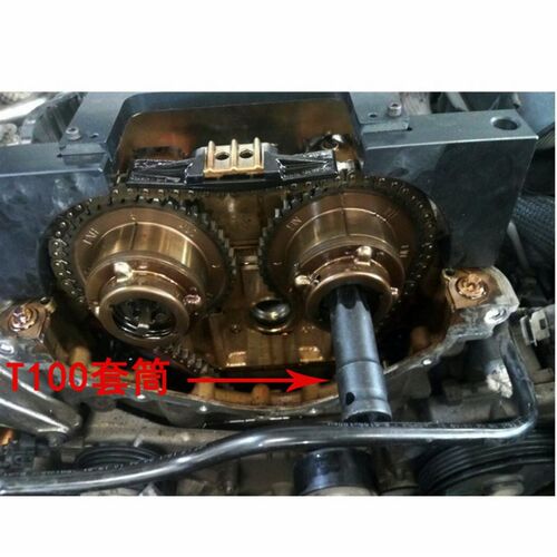 奔驰M271 M274 M276发动机凸轮轴套筒T100中空批头专用正时工具
