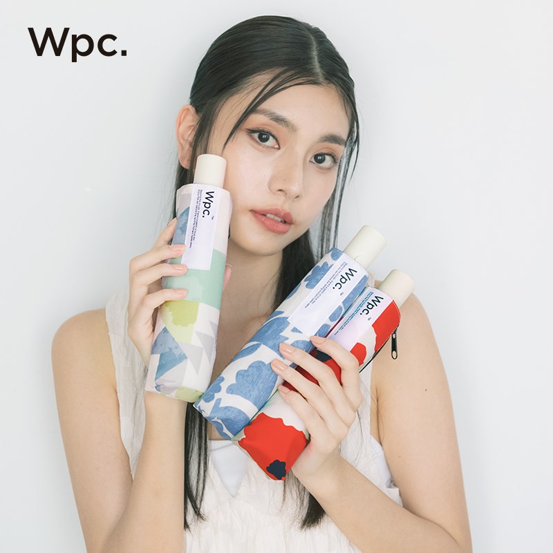 Wpc.全自动一键全收雨伞三折高颜值小巧便携自动伞防风加固折叠伞图片