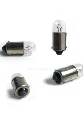 汽车卤素T8.5卡口拧泡示宽灯室内灯12V/24V 5W BA9S小灯泡