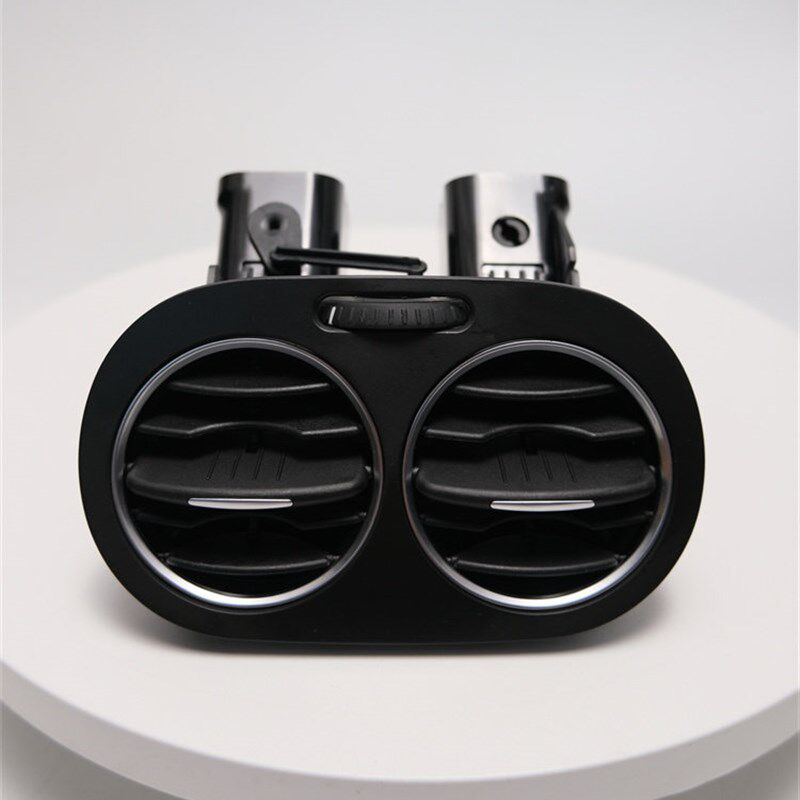 10-16款途观扶手箱后出风口出风口百叶风口面板后风口底座黑色