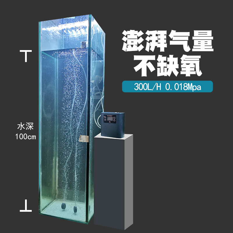 惠科R6锂电交直流增氧泵鱼缸超长待机气泵养鱼氧气泵超静音充氧机