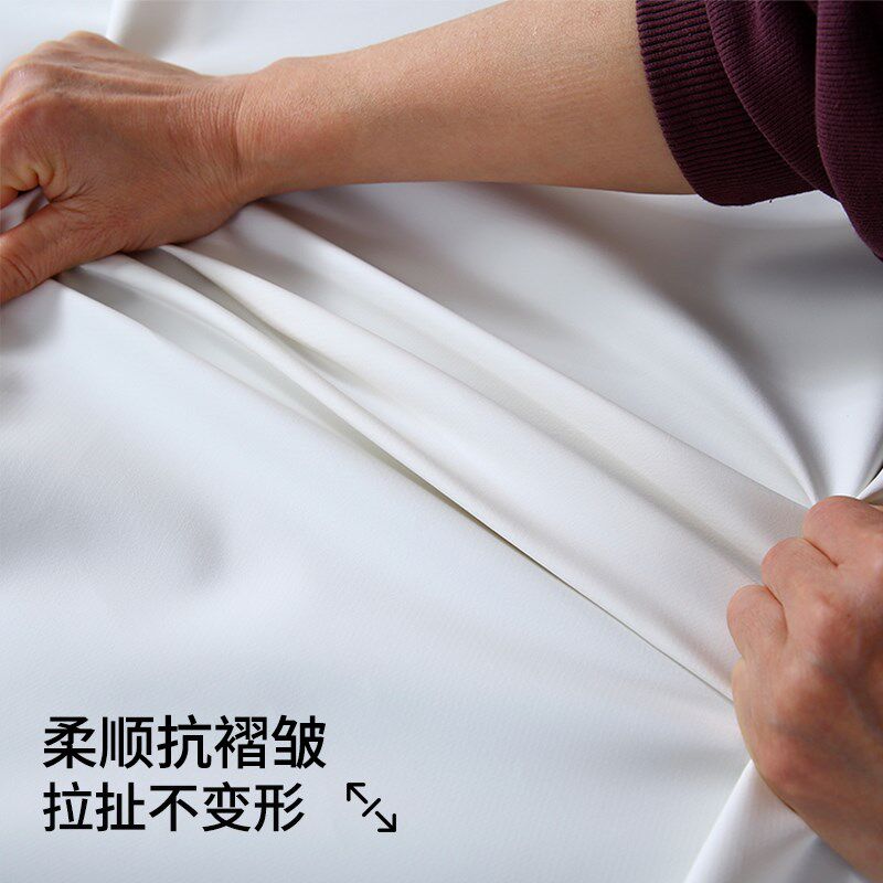 奶油风免洗防滑电视柜罩套盖布遮丑遮挡帘轻奢高级感长条桌布新款