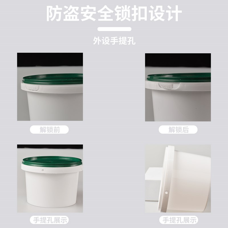 防漏打包汤盒防盗扣一次性碗圆形外卖糖水甜品碗腊八粥打包盒高档