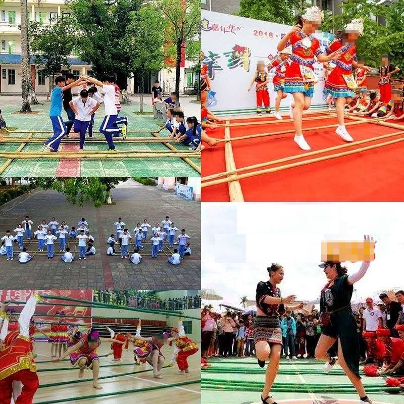 跳舞竹竿舞专用竹竿跳舞幼儿园跳舞用竹竿小学生舞蹈竹杆长竹子