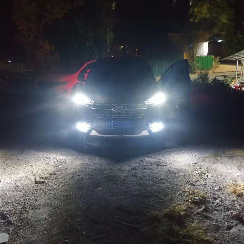 奇瑞新瑞虎8瑞虎7鲲鹏夜间盲区灯日行灯改装捷途x70原厂自动替换