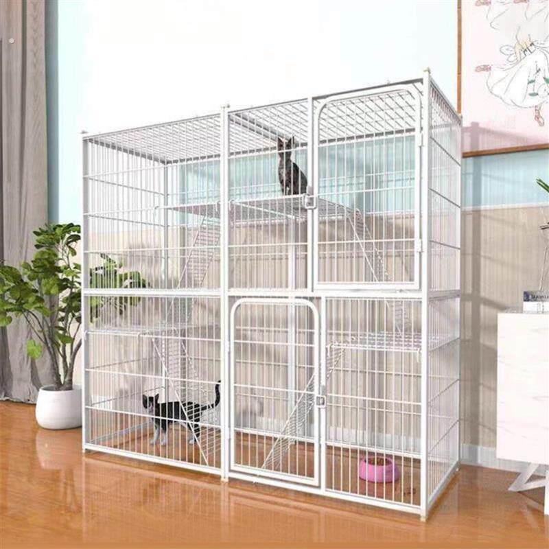 宠物猫笼子猫别墅家用室内超大自由空间猫舍大型猫屋猫咪小型猫窝