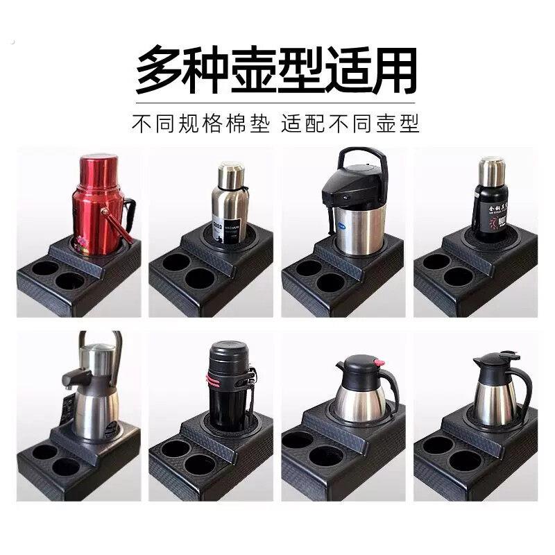 汽车车载水壶架固定座后备箱保温水瓶车用货车暖壶车热水暖瓶底座
