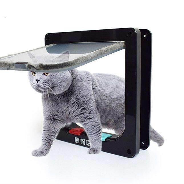 爆款猫门狗门 可控制出入方向宠物门 四种模式锁定 新款宠物用品