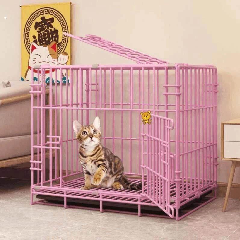 猫笼加大加宽关猫的笼子家用小户型两只猫的猫窝养猫的笼子室内外