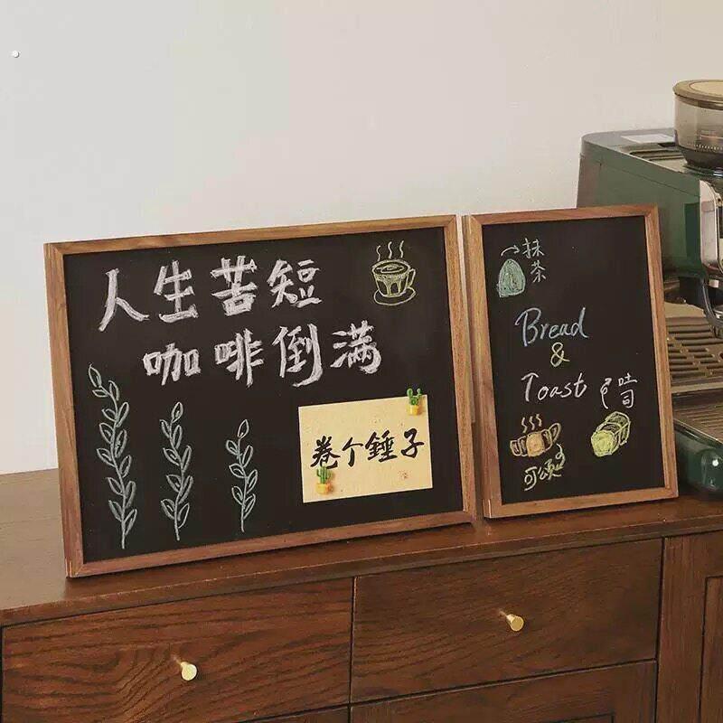 冰箱贴小黑板磁吸可擦店铺摆摊广告牌价格展示牌壁挂留言板磁吸板