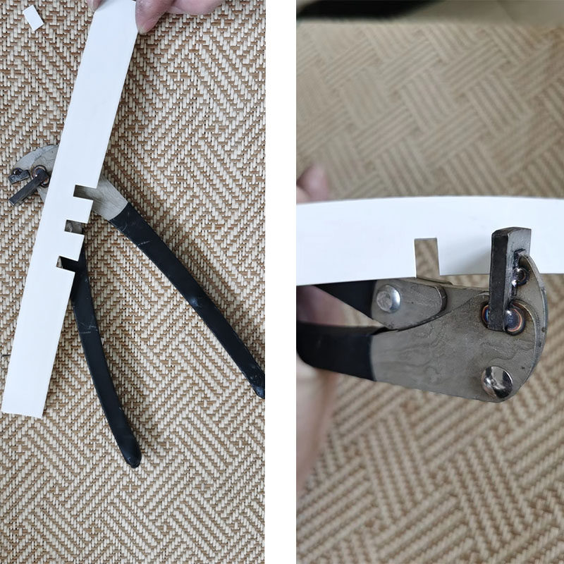 背板槽开口钳子板式家具木工工具三用封边带开口钳切凹型封边条钳
