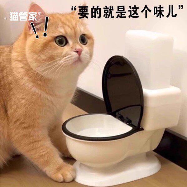 马桶饮水机 宠物饮水机 猫咪喝水神器 通用饮水器自动流动不插电