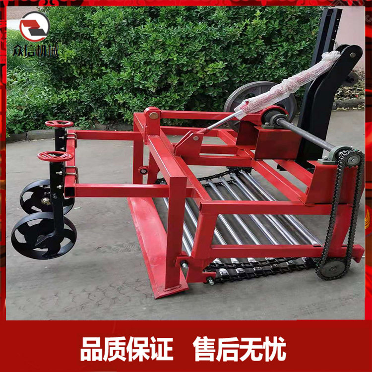 前置大蒜收获机收蒜机全自动收割机收获机大蒜小型起蒜机挖蒜机