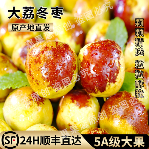 正宗陕西大荔冬枣5A大果全网热销