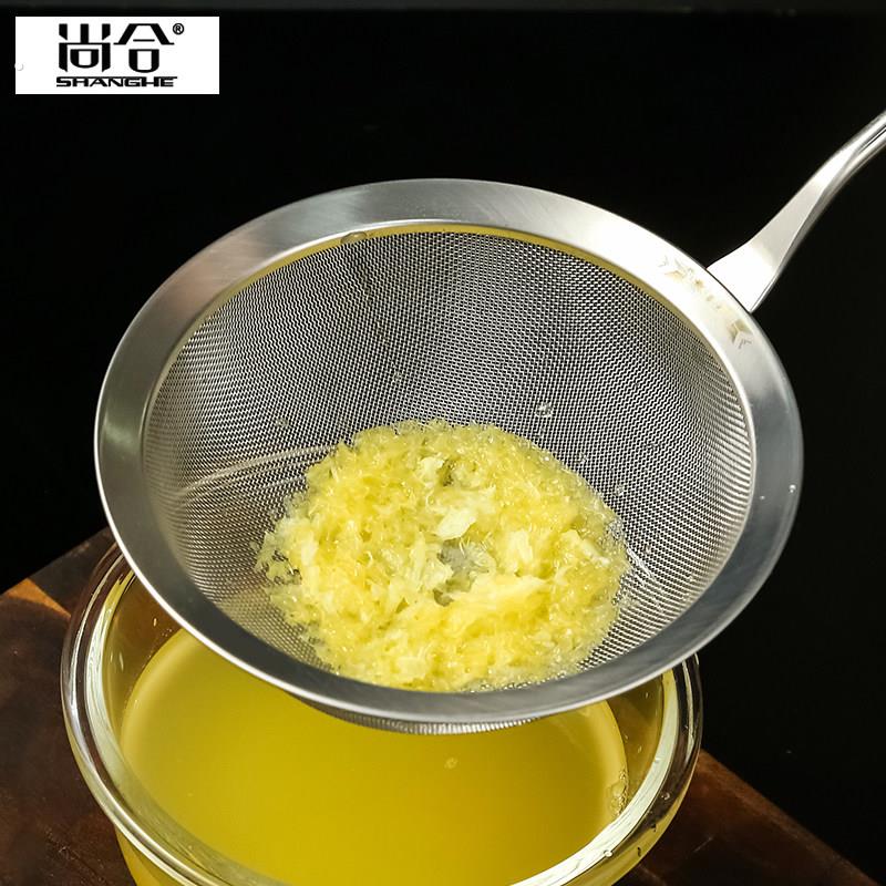 304不锈钢豆浆过滤网筛超细家用厨房神器榨果汁机隔渣漏网小漏勺