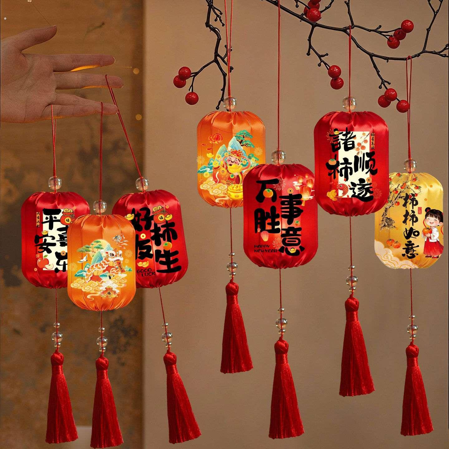 马年灯笼挂饰新款2026新年装饰挂件红灯笼过年春节氛围布置装饰品