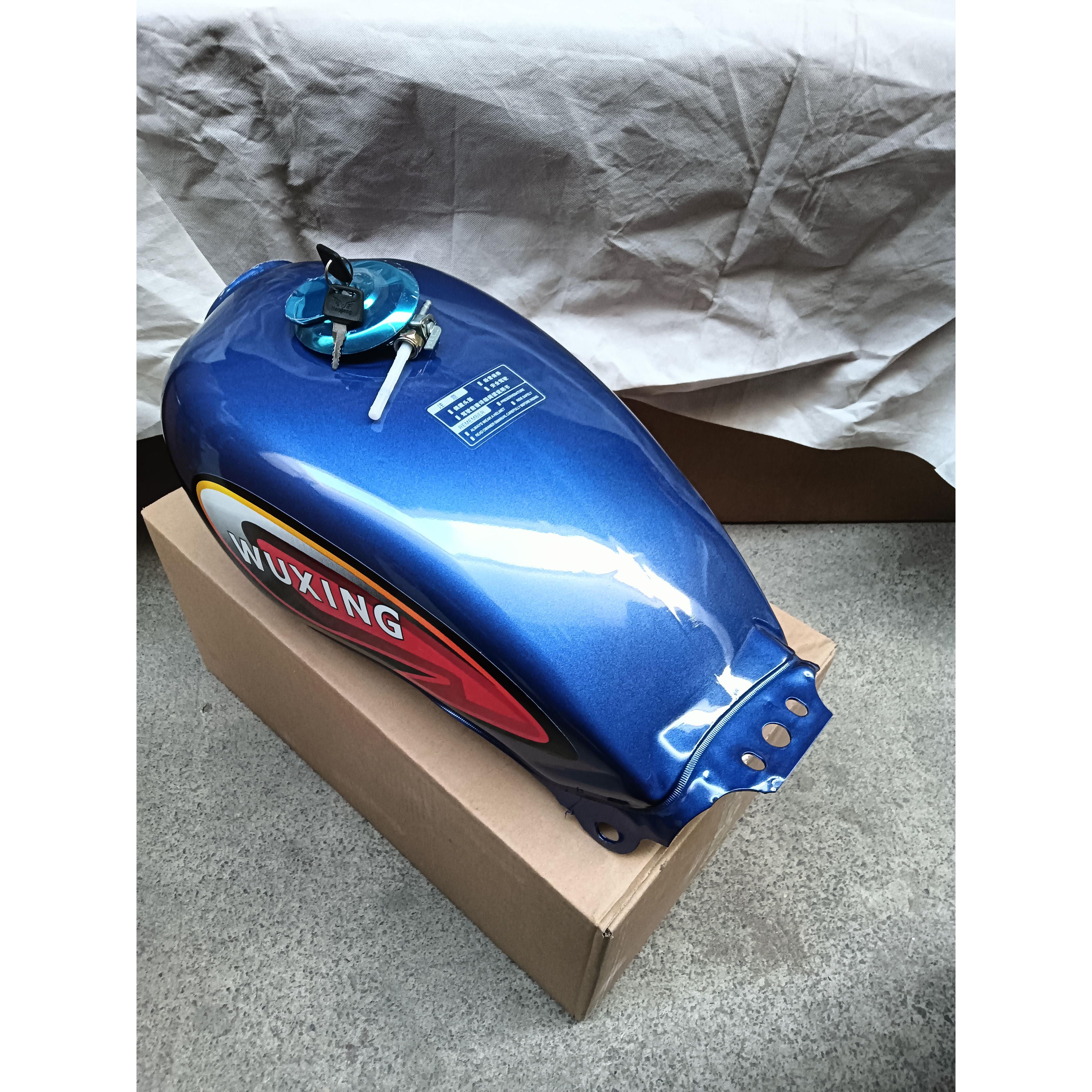 适用于摩托三轮宗申150加厚油箱福田三轮车125机车太子油箱蓝色