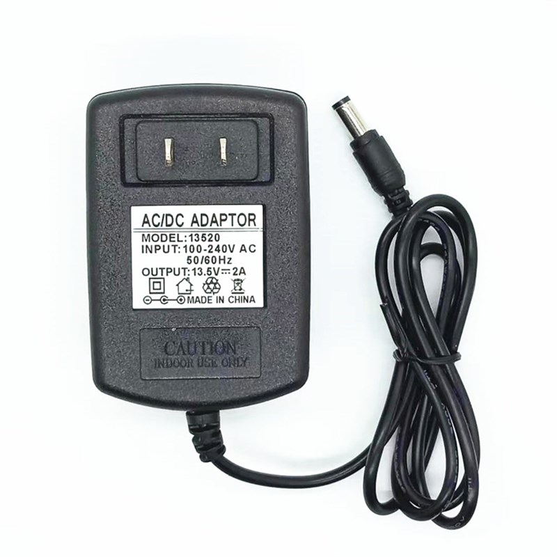 13.5V2A充电器 通用 雅兰仕V8 V6多媒体有源音箱音响电源配接器线