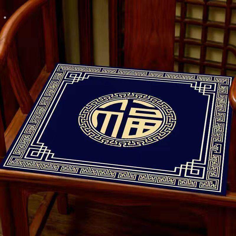 椅子坐垫新中式凳子屁垫红木家俱软坐垫圈椅太师椅茶桌座椅餐椅垫