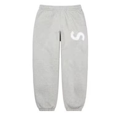 thumbnail for Satin Applique tracksuit logo sweatshirt set