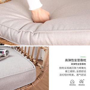 凤朝皇阳台小桌椅欧式编藤桌椅休闲家用茶几组合卧室客厅简约藤椅