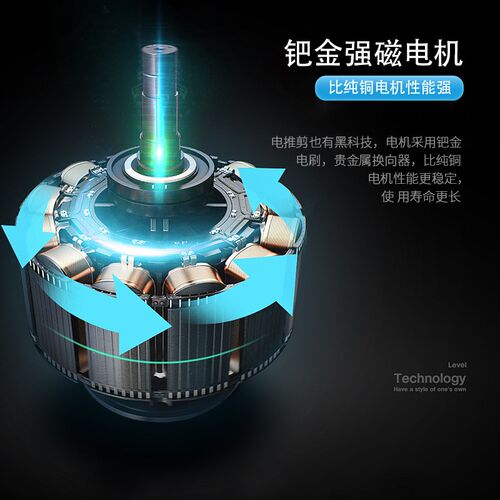 比特美P3电推剪BTM理髲店发型师专用充电家用剃发推子锋利理髲器