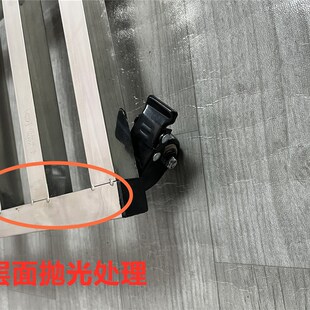 304不锈钢增高托架带轮子移动一层防潮地架鱼缸底座支架加高置物