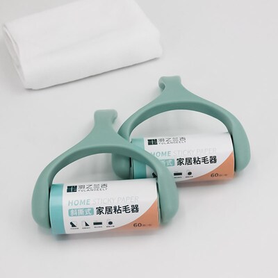 羽之兰吉黏毛神器家用可斯式滚筒式去毛器可替换粘尘纸卷衣除毛器