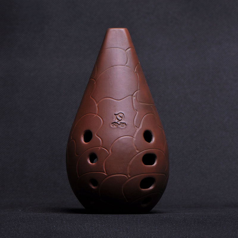 空谷埙懒人学埙十孔F/E调专业演奏窑变立式满口埙