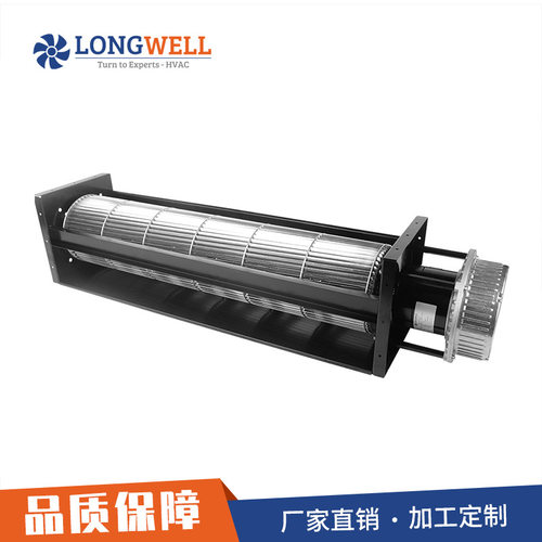朗伟 厂家供 150mm单双机横流风机 EC直流无刷低噪音贯流风机