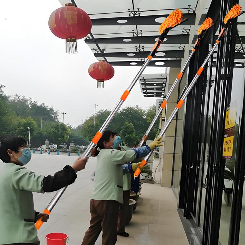 擦玻璃窗神器家用双面玻璃擦窗器刮水器阳台墙面清洁伸缩杆多功能