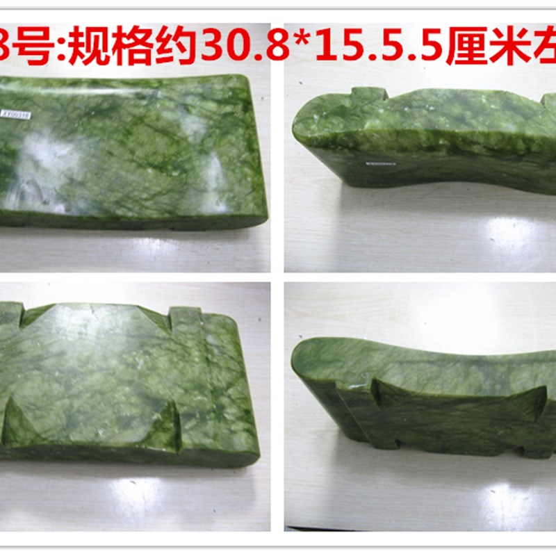 天然玉石枕头实心玉枕头夏凉护颈助眠凉席枕头颈椎保健汗蒸玉枕