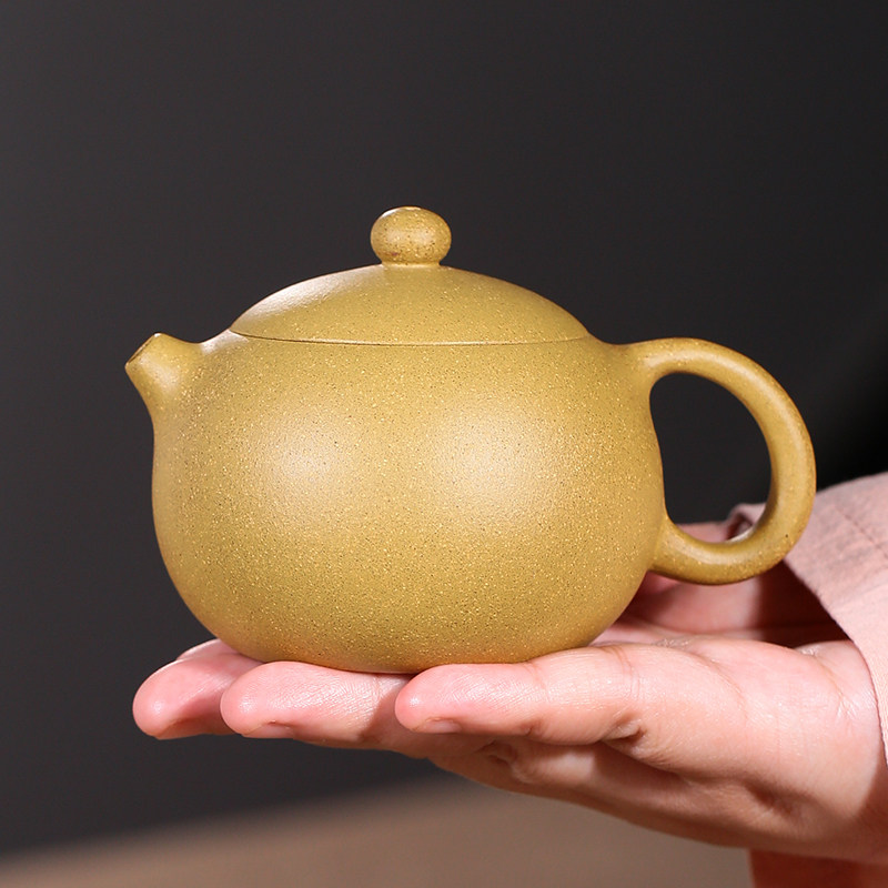 宜兴紫砂壶纯手工 大师级段泥西施壶小号小品 茶具套装小容量捡漏