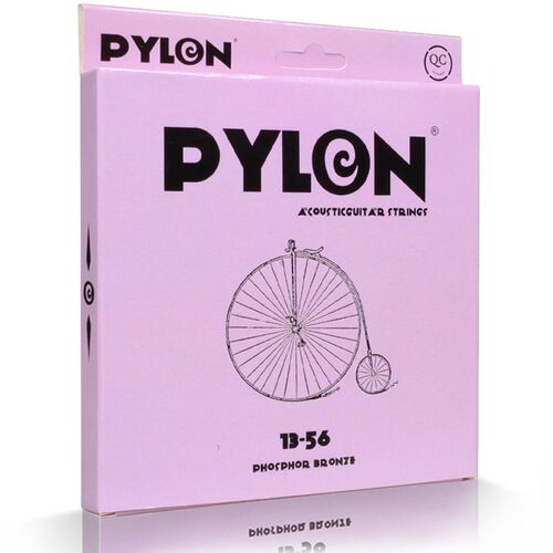 派林 PYLON 镀膜弦 6角芯 磷铜民谣吉他弦 琴弦 木吉他弦