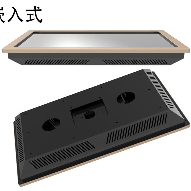 铝合金外壳红外屏21.5寸KTV触摸屏点歌台卡拉OK点歌机专用落桌面