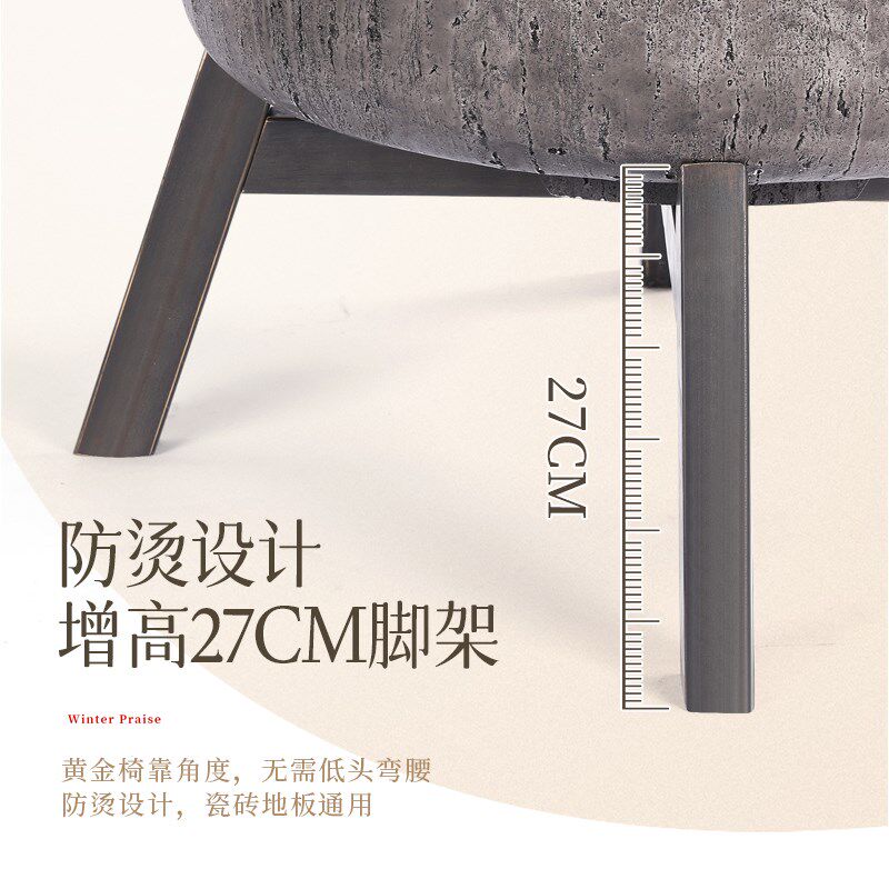 牧行户外烧烤炉庭院家用室内取暖炉电炭两用聚围炉煮茶器具烤火炉
