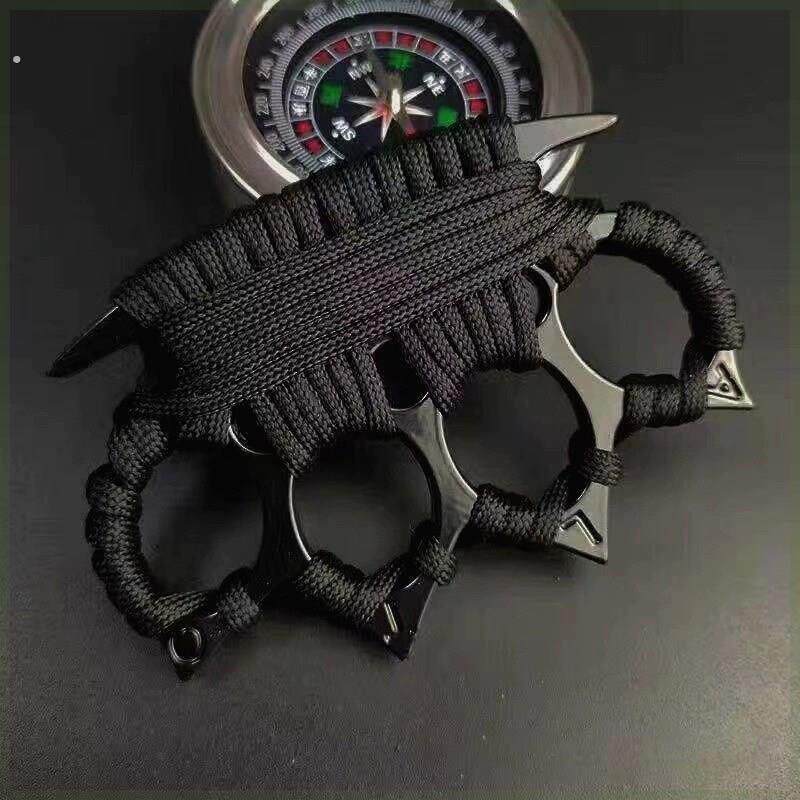 指虎合法防身武器手扣拳扣钥匙扣四指拳套手衣架戒指破窗防狼神器