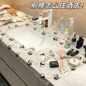 旅游隔脏塑料膜酒店隔脏膜旅行一次性洗漱用品出差洗澡套装马桶垫