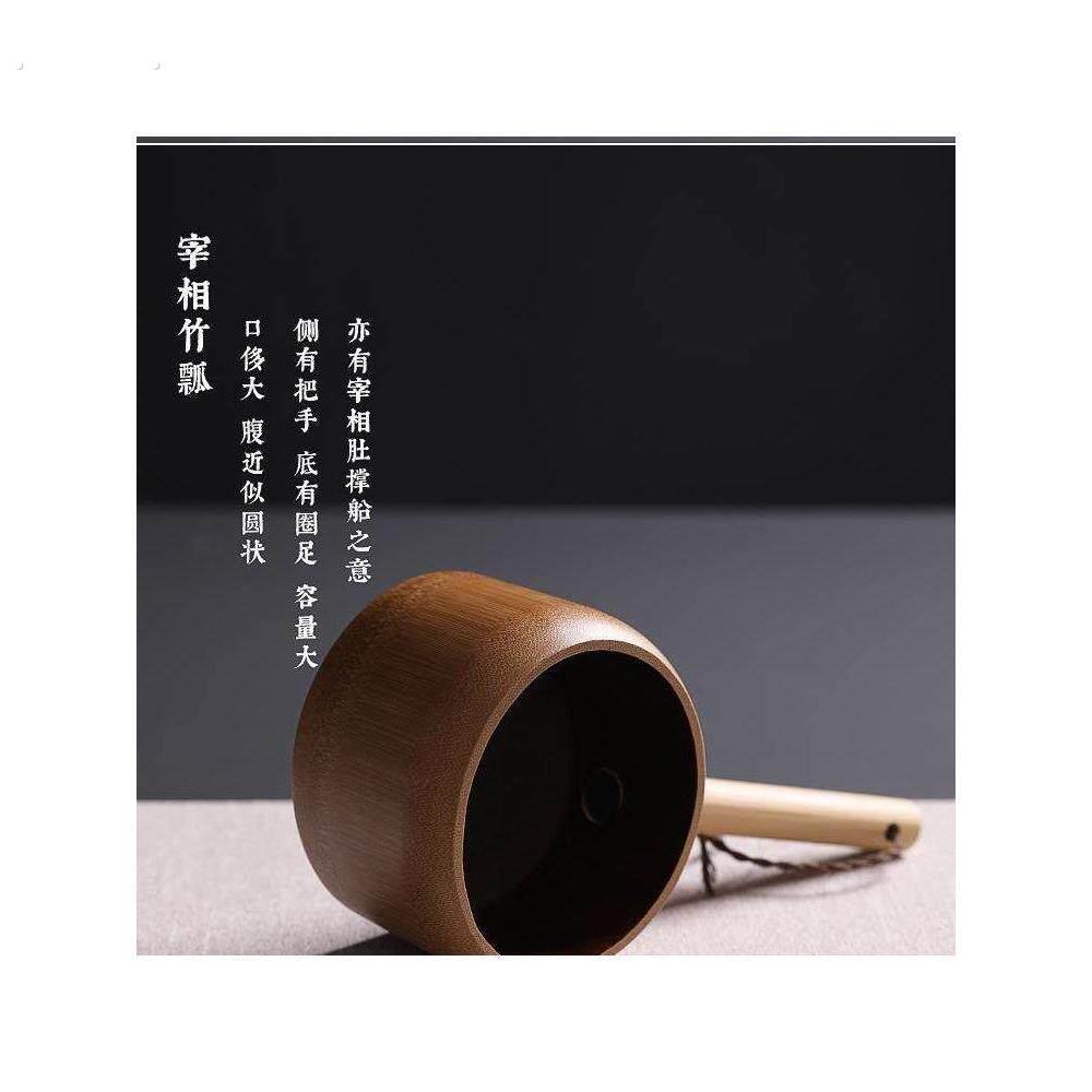 浴缸洗澡水漂实木瓢勺大号泡澡家用厨房舀米勺盛水木勺瓢浴桶木勺