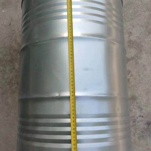 大型粮仓谷仓粮食储存家用稻谷铁皮镀锌桶圆形米桶加厚80升白铁皮