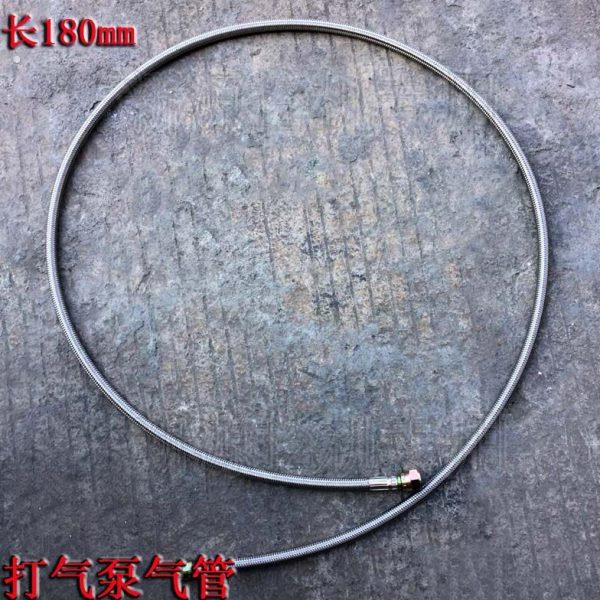 新源轮式挖掘机配件大全机械轮胎75挖机东协空压机打气泵气管水管