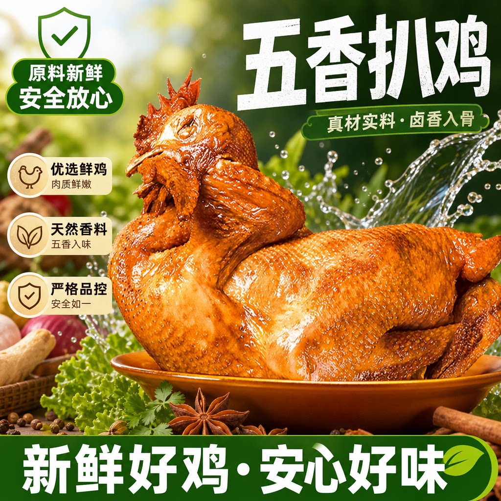 山东德州扒鸡正宗中华老字号图片