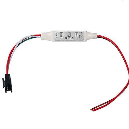 LED全彩迷你控制器WS2811/2812/1903幻彩5V12V灯灯带流水跑马控制