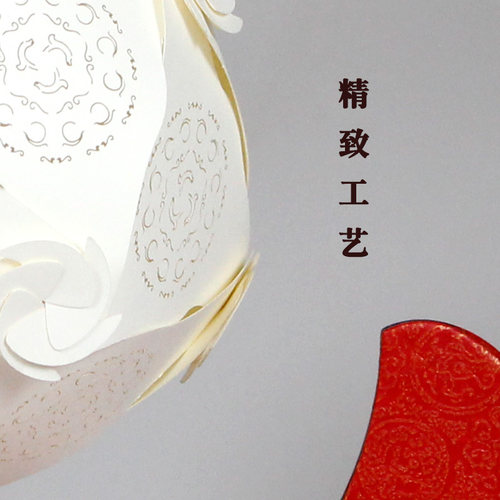 国家博物馆红山文化玉龙diy手工免雕刻创意礼物光影纸雕夜灯国风