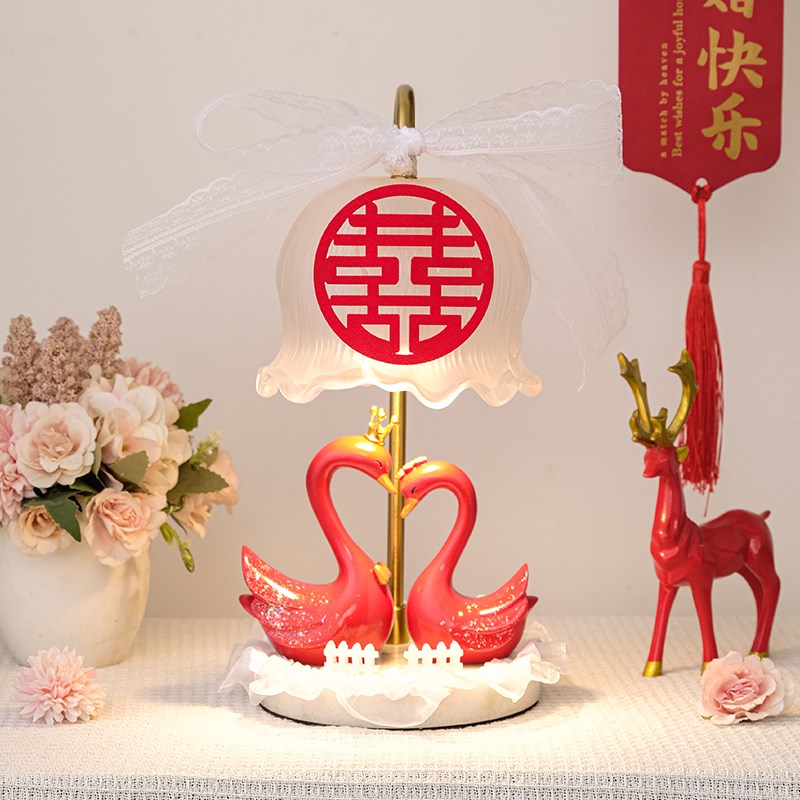结婚礼物送新人礼品送闺蜜新娘姐姐婚礼订婚新婚礼物高档浪漫台灯