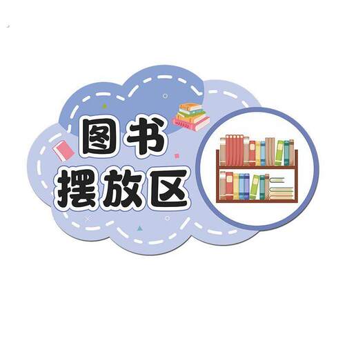 幼儿园饮喝水区环创标识牌托管班教室植物图书角布置文化墙贴装饰